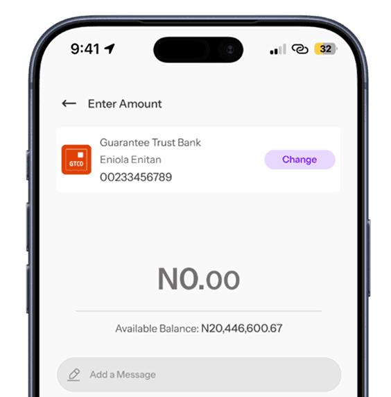 Mozza app screen 2
